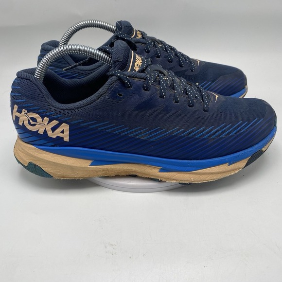 Hoka One One Shoes Women Size 9 Blue Torrent 2 Trail Road Running Sneakers 3978 - Picture 4 of 16